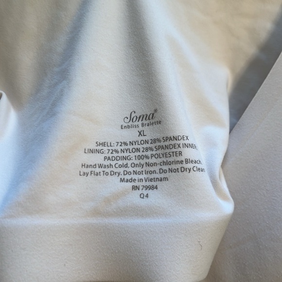 Ivory soma enbliss bra size XL - Picture 5 of 5